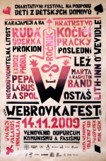 Plakát Webrovkafest 2009