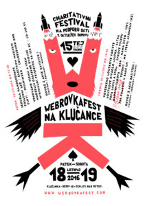 Plakát Webrovkafest na Klučance 2016