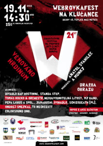Plakát Webrovkafest 2022